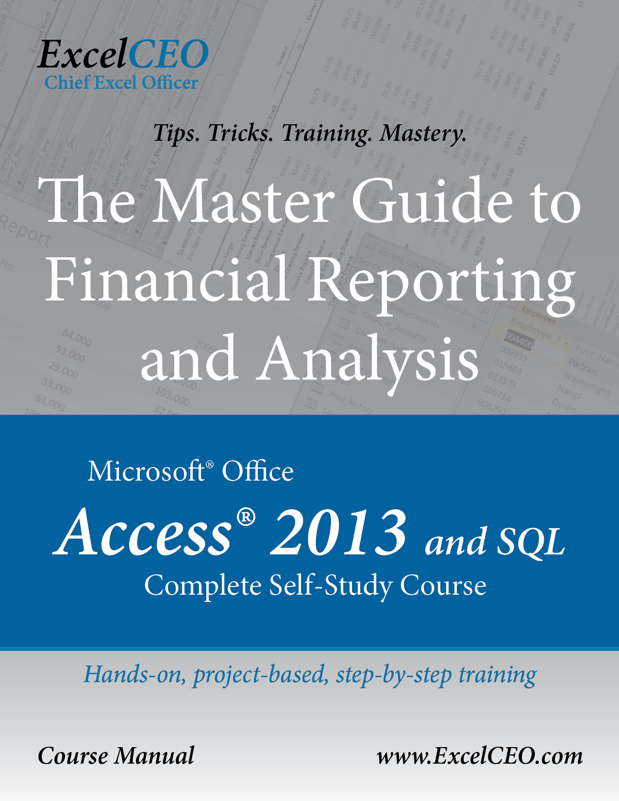 Access 2013 and SQL Manual Cover and Description Link