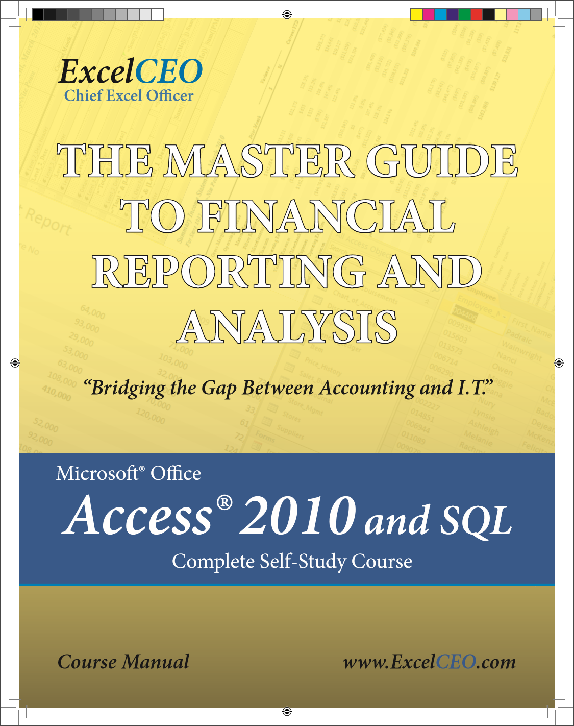 ExcelCEO Access 2010 and SQL course training details